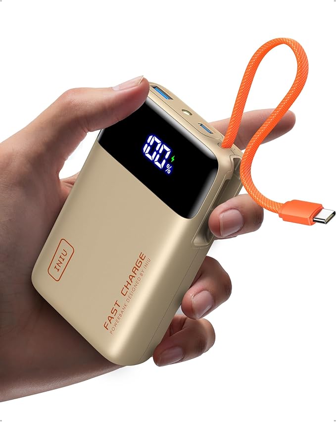 INIU 20000mAh Power Bank, Small 45W PD Fast Charging Portable Charger by INIU