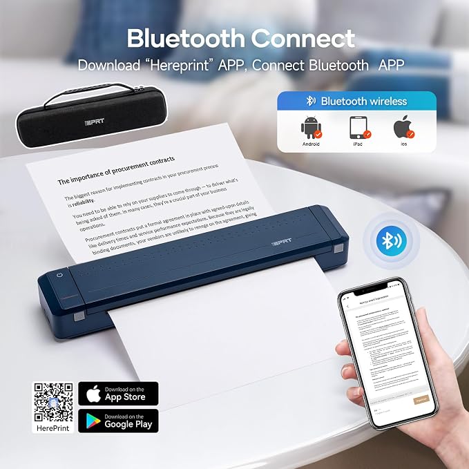 iDPRT Portable-Printer Wireless - Image 2