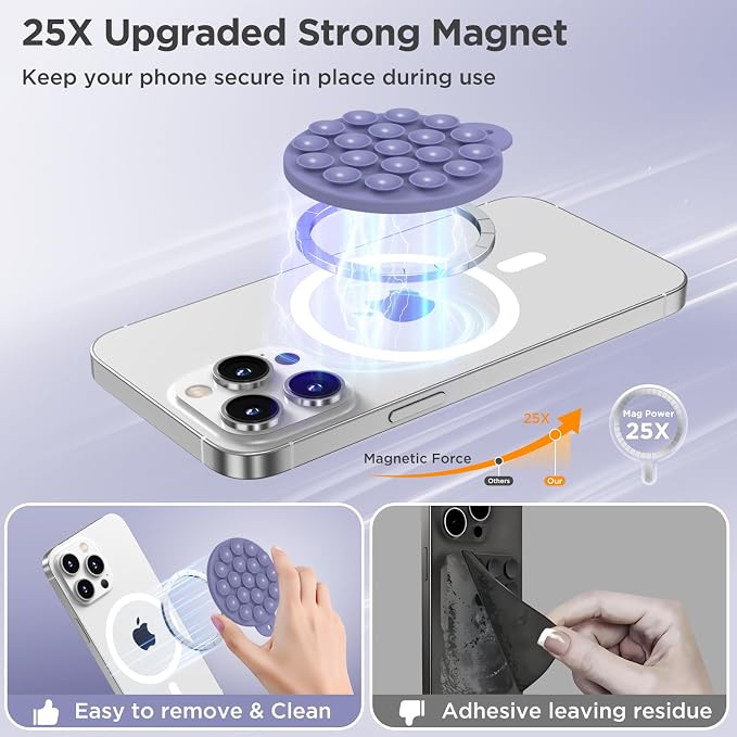 Magnetic Suction Cup Phone Mount - Image 5