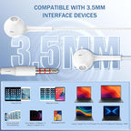 Jogteg Earbuds Headphones with Microphone Pack of 5, Noise Isolating Wired - Image 7