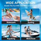 2 Pack Large Waterproof Phone Pouch Floating, Waterproof Phone Case - Image 6