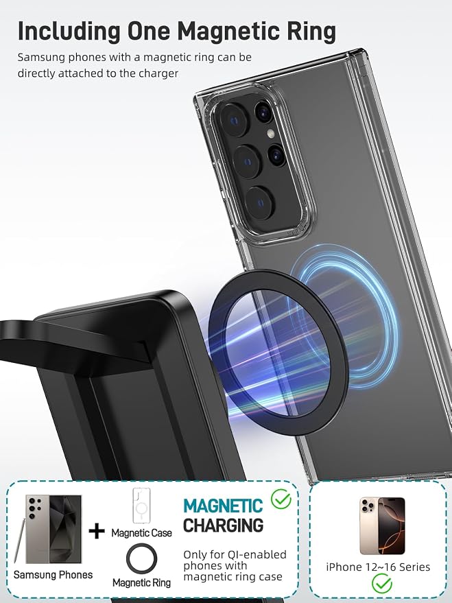 3 in 1 Magnetic Wireless Charger - Image 2