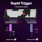 Keychron Q6 HE Wireless Custom Mechanical 100% Full Keyboard, 2.4 - Image 5