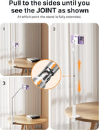 JSAUX Phone Holder for Desk and Bed Compatible - Image 3