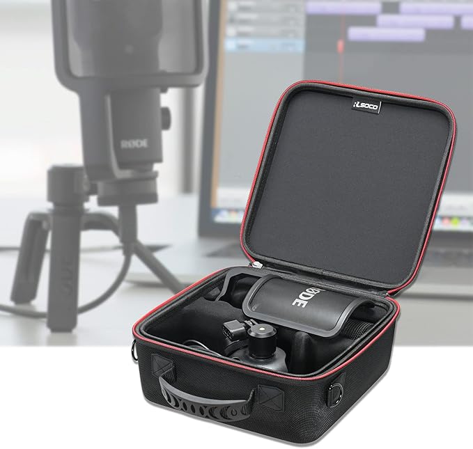 RLSOCO Carrying Case for RØDE NT-USB+ / NT-USB USB Condenser Microphone - Image 7