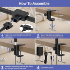 EppieBasic Desk Lamp, 24W Led Desk Lamps - Image 7