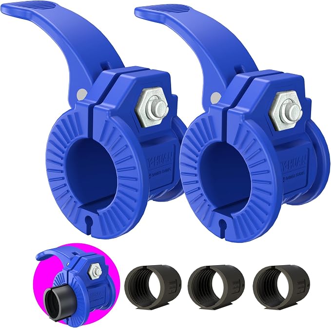 Barbell Clips 1 Inch Quick Release Weight Clamps 0.9-1.18inch Multi-Size by ZY-HUAN