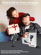 Retractable Car Charger USB C, 107W Type C Car Charger Fast Charging - Image 8