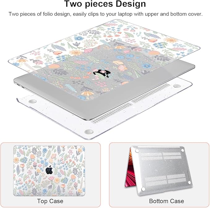 for MacBook Air 13 inch Case 2021 2020 2019 2018 Model M1 A2337 A2179 A1932 - Image 3