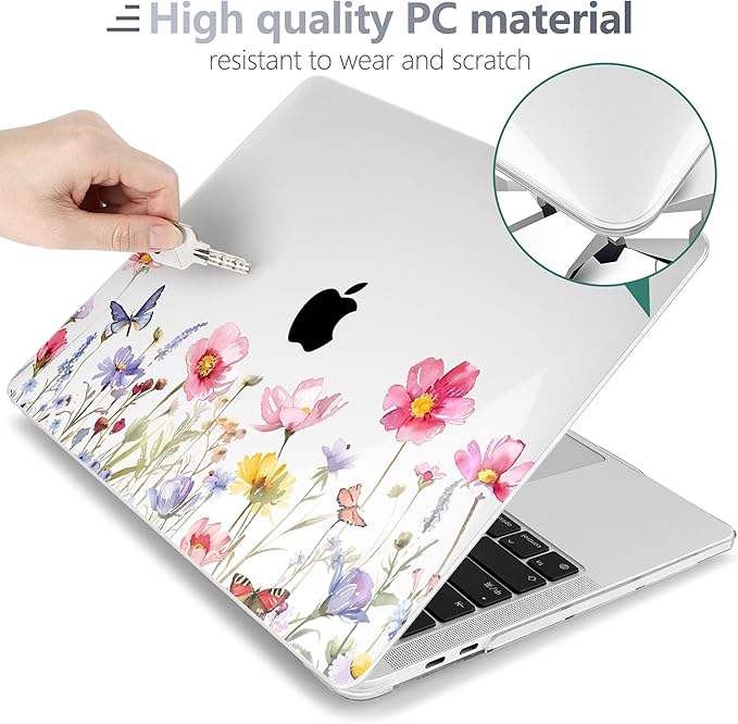 Batianda Case for M1 MacBook Air 13 Inch Model A2337 A2179 A1932 2021 2020 2019 - Image 5