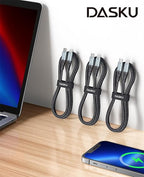 Dasku USB C to Lightning Cable 3Pack 10 FT, iPhone 14 13 Fast Charger Extra - Image 7