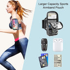 Phone Holder for Running, Armband for iPhone 16 15 14 13 Pro Max 12 11 Plus X - Image 2