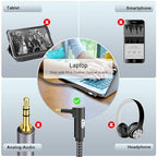 EMK Premium 90° Right-Angle Mini Toslink Cable - Image 3