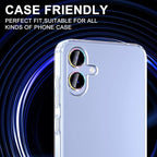 for Samsung Galaxy A06 Camera Lens Protector, Individual Metal Ring Tempered - Image 5