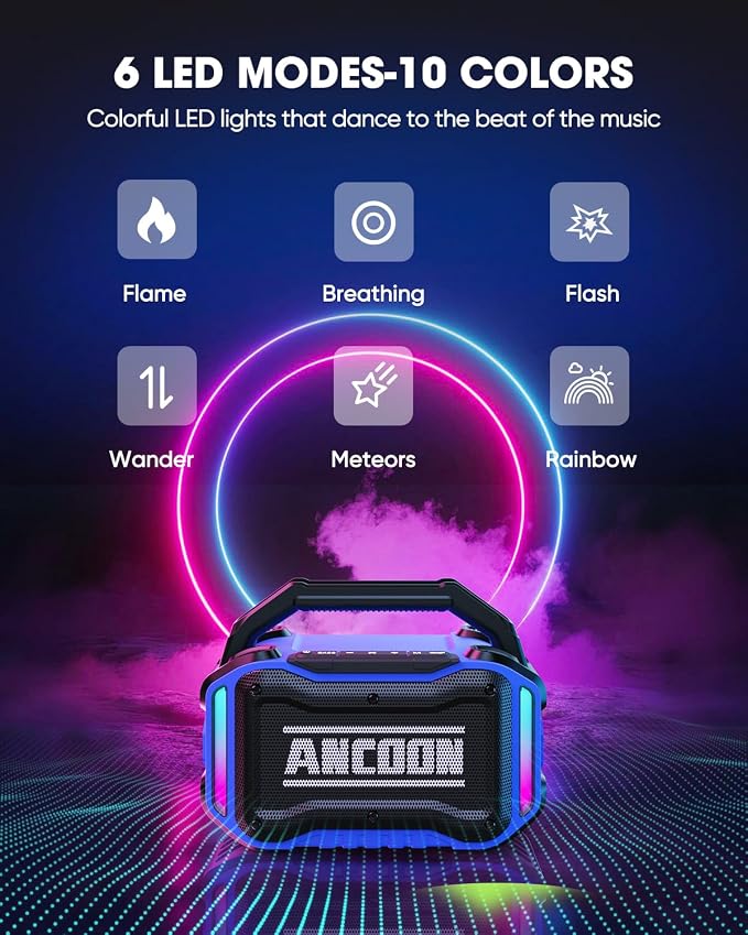 Speakers Bluetooth Wireless: 80W Loud Speaker - Image 6