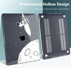 TWOLSKOO Compatible with MacBook Pro 13 inch Case 2023-2016 A2338 M2/M1 A2251 - Image 5