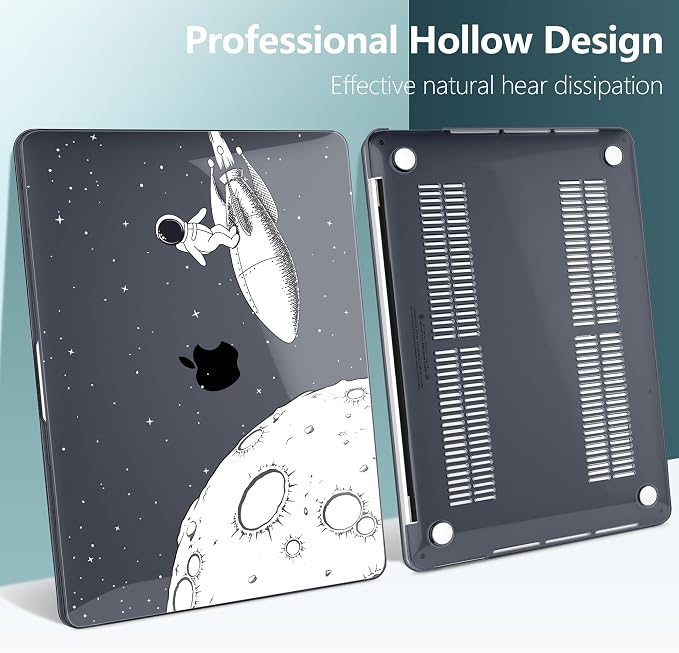 TWOLSKOO Compatible with MacBook Pro 13 inch Case 2023-2016 A2338 M2/M1 A2251 - Image 5