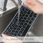 Allinside Black Keyboard Cover for iMac USB Keyboard A1243 MB110LL/B - Image 6