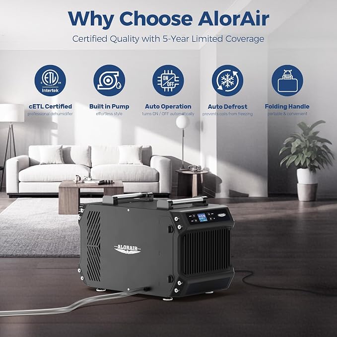 ALORAIR 145 Pint Crawl Spaces Dehumidifier - Image 4