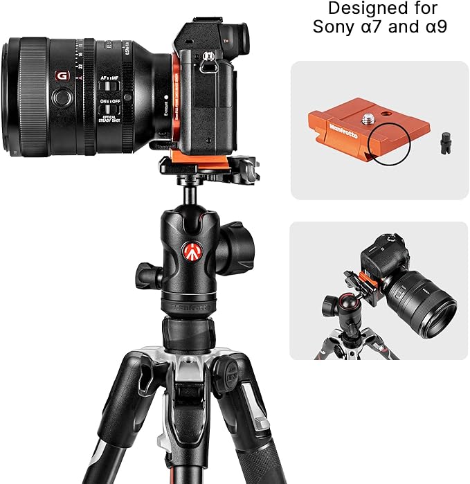Manfrotto Befree Advanced Camera Tripod Kit Compatible - Image 5