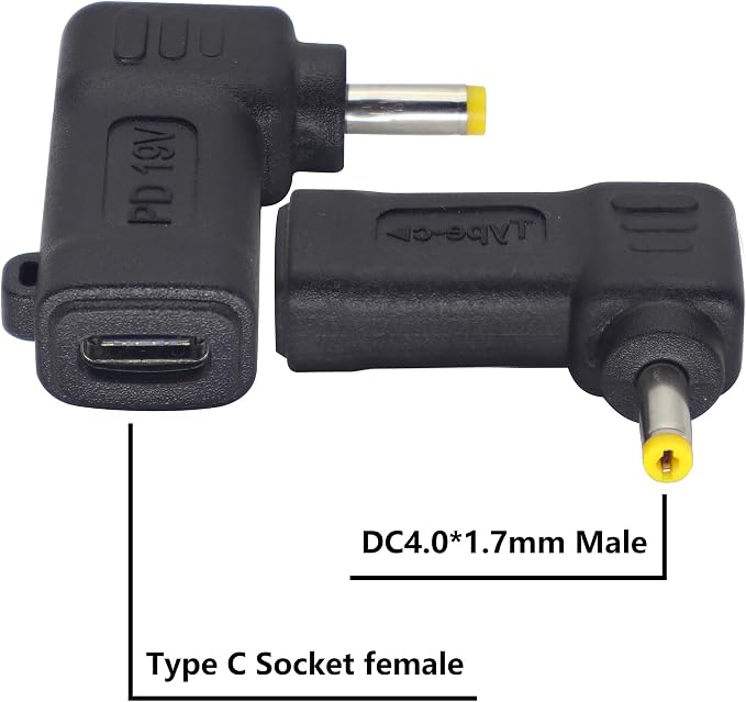 90W PD USB C to DC4017 Power Converter Type to DC 4017 Laptop Charging Adapter - Image 3