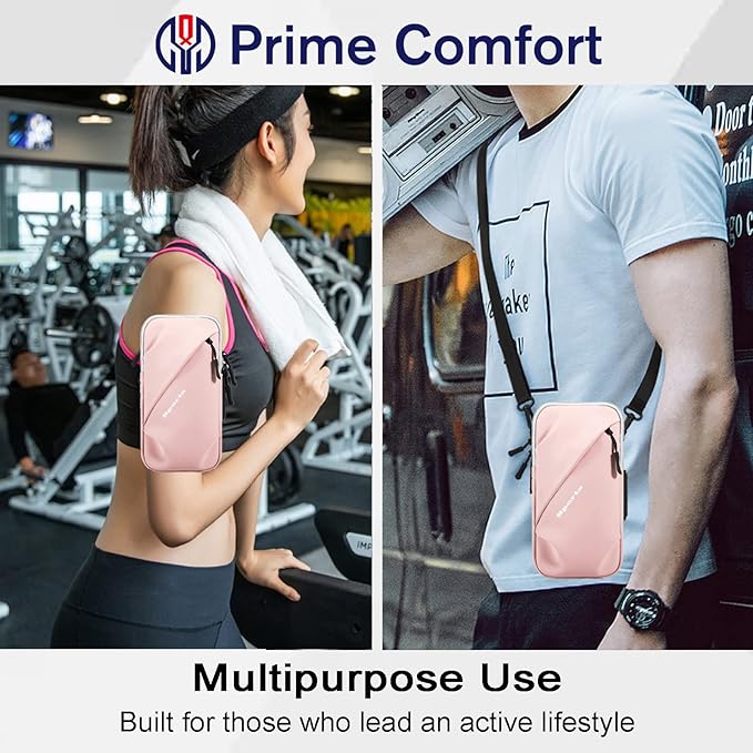 Phone Holder Arm Bands, Small Crossbody Shoulder Holsters Bag - Image 6