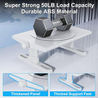 Monitor Stand Riser for Desk, 360°Rotation Freely Height Adjustable by Knob - Image 4