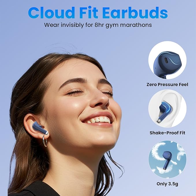 Wireless Earbuds, 48H Playback Ear Buds - Image 4