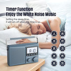 LEOTEC AM FM Radio with Bluetooth, Portable Radio Strong Reception, Plug in Wall - Image 5