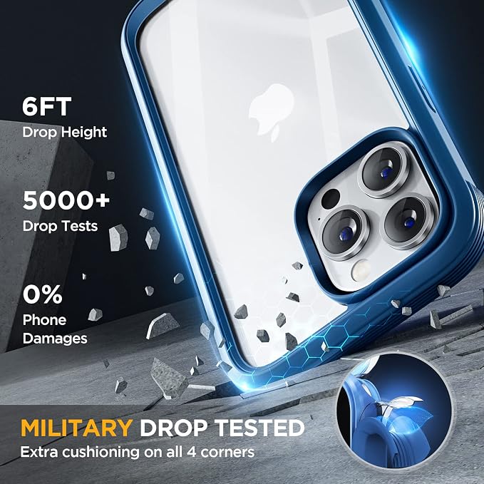 Miracase Glass Series Designed for iPhone 14 Pro Max Case 6.7 Inch, Upgrade - Image 4
