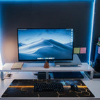 Large Gaming Mouse Pad, Honeycomb Technology Desk Pad, Extended Computer - Image 6
