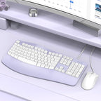 RECCAZR Ergonomic Keyboard Wired - Image 6