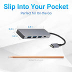 Amazon Basics USB 3.2/3.1 Gen 2 Hub Dock, USB-C to 1xUSB-C / 3xUSB-A Works - Image 5