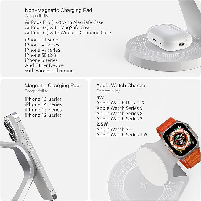 3 in 1 Charging Station for Apple Devices - Image 5