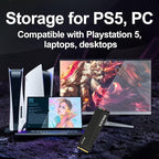 1TB PS5 SSD with Heatsink PCIe Gen4 NVMe M.2 Gaming SSD, 7400MB/s Read - Image 7
