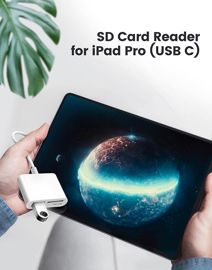 USB C SD Card Reader, Oyuiasle USB C to SD Card - Image 6