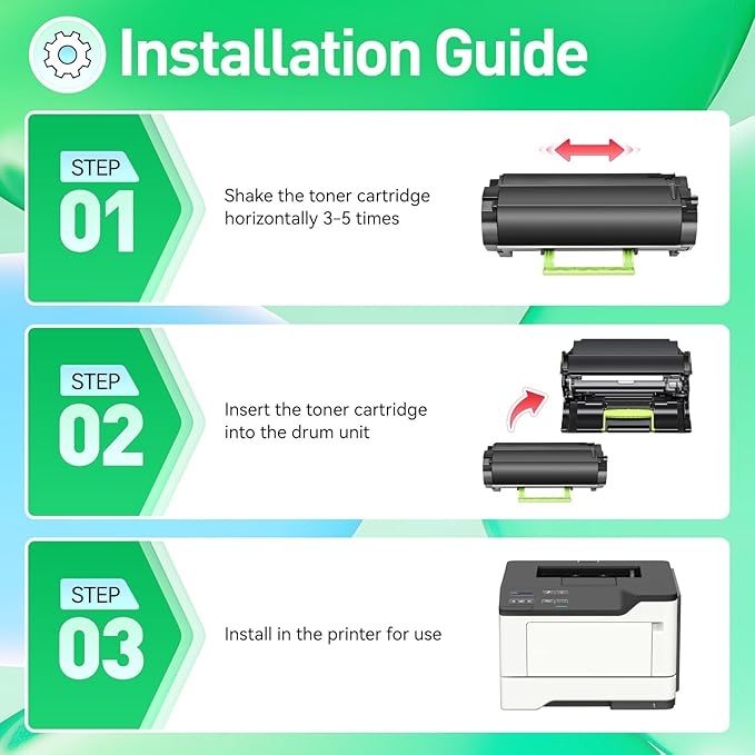 56F1X00 Black Extra High Yield Toner Cartridge Compatible - Image 4