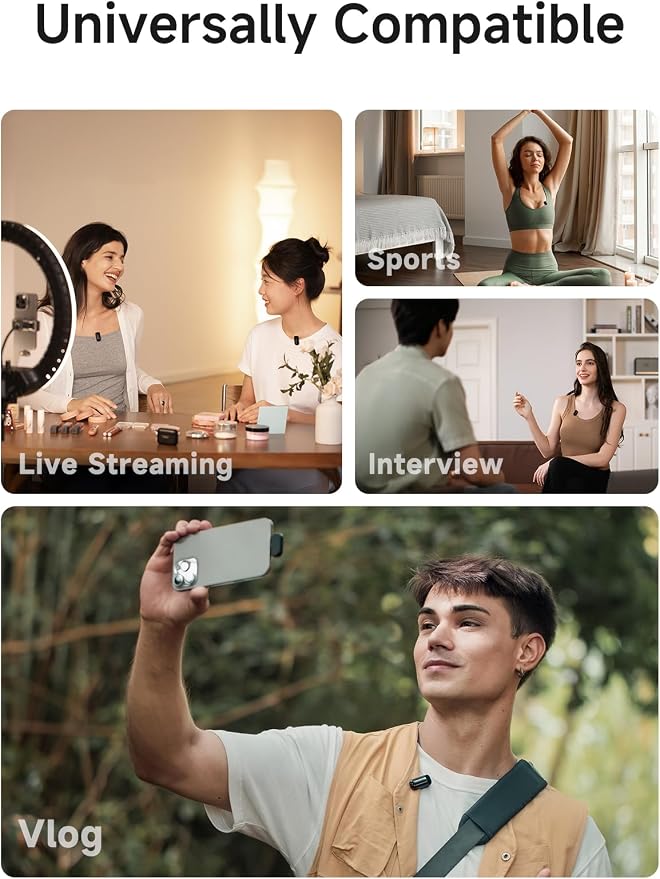 MAONO WAVE T1 Mini Wireless Lavalier Microphone - Image 9