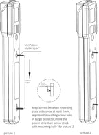Amazon Basics Surge Protector Power Strip, 6-Outlet - Image 6