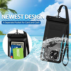 Waterproof Phone Case, with Inside Card Bag, Waterproof Phone Pouch - Image 3