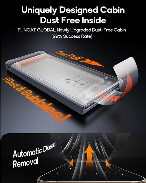 3 Pack for iPhone 14/iPhone 13/iPhone 13 Pro Tempered Glass Screen Protector - Image 2