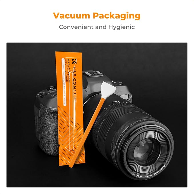 K&F Concept 6 Pack APS-C Frame Sensors Cleaning Swabs, DSLR SLR Digital Camera - Image 6