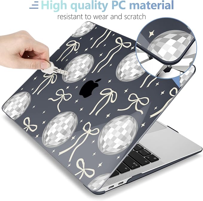 MEEgoodo for MacBook Air 13 inch Case 2021 2020 2019 2018 Released A2337 M1 - Image 3