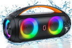 Portable Bluetooth Speaker, Loud Boombox Speaker by JAUYXIAN