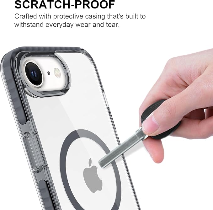 BELTRON Belt Case for iPhone 16e, Slim Protective Transparent Case & Rotating - Image 7