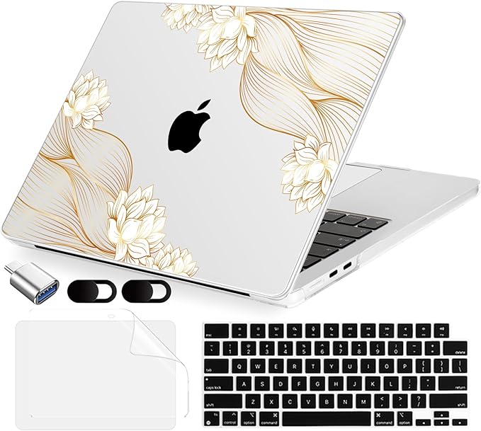 Compatible with MacBook Air 15 inch Case, M4 A3241/M3 A3114/M2 A2941, Hard Shell by MecBevia