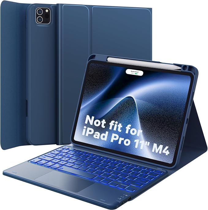 GreenLaw Keyboard Case for iPad Air 11-inch 2025/2024 & Air 4th/5th Gen & iPad by GreenLaw