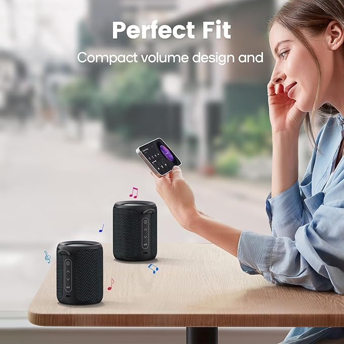 Bluetooth Speaker Wireless, IP67 Waterproof & Dustproof Portable Speaker - Image 9