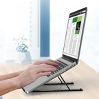 Adjustable Laptop Stand, Portable Laptop Riser - Image 2