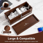 Large Cable Management Box-Stylish Wire Organizer, Wire Concealer and Wire - Image 2